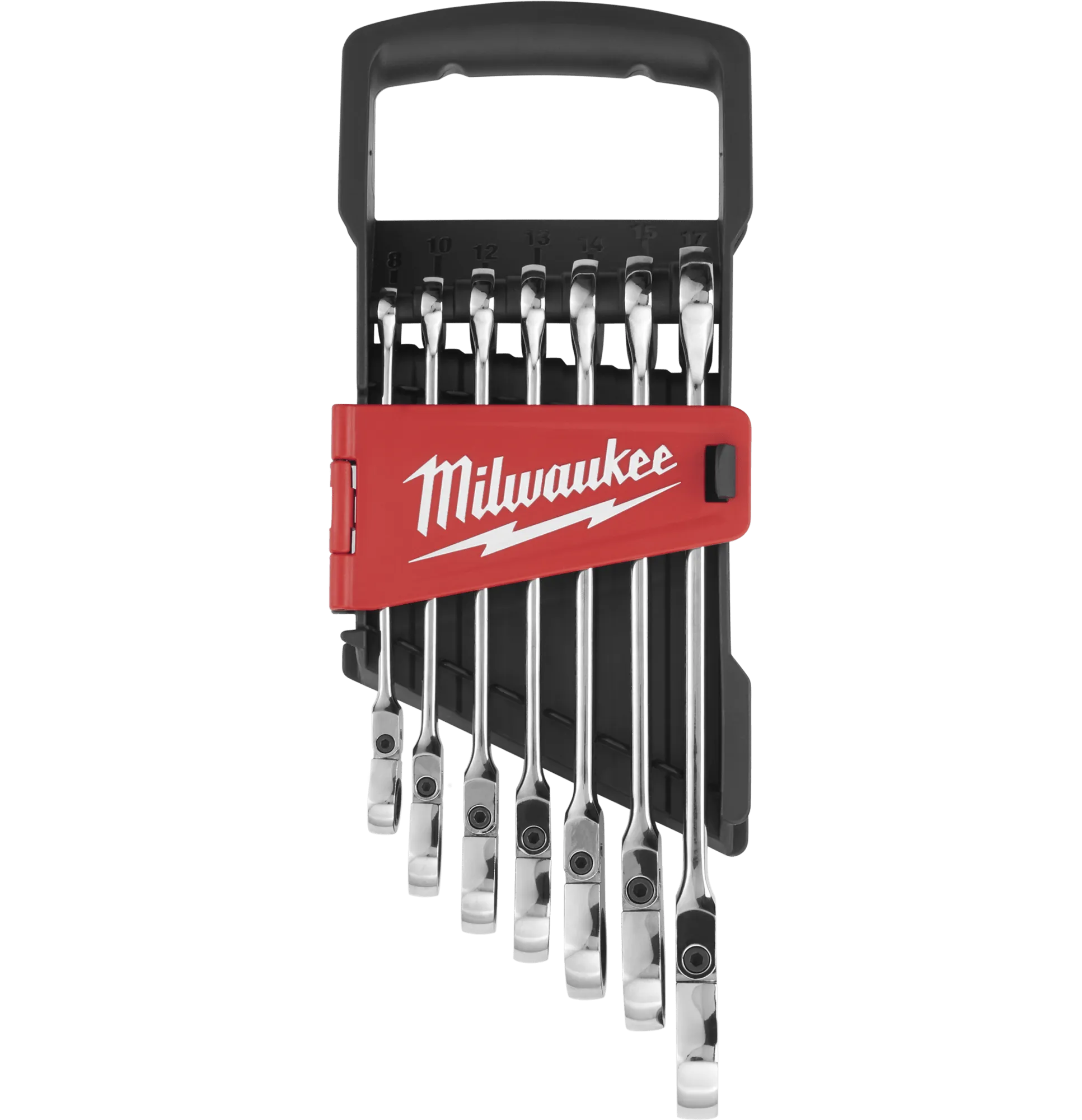 Ключи метрические с шарниром 180° MAXBITE (8-17 мм/7 шт.) MILWAUKEE 4932478557