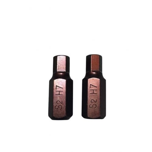 Бита HEX H7 10x30мм S2 под ключ, 2 штуки H-D HD-10H0730