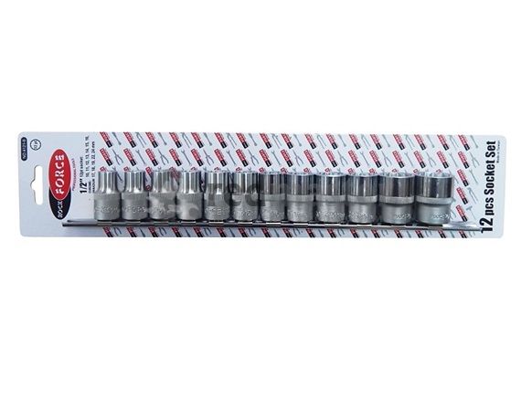 Набор головок 12пр. 1/2" 6гр. 10-24мм, Rock FORCE RF-4121-5