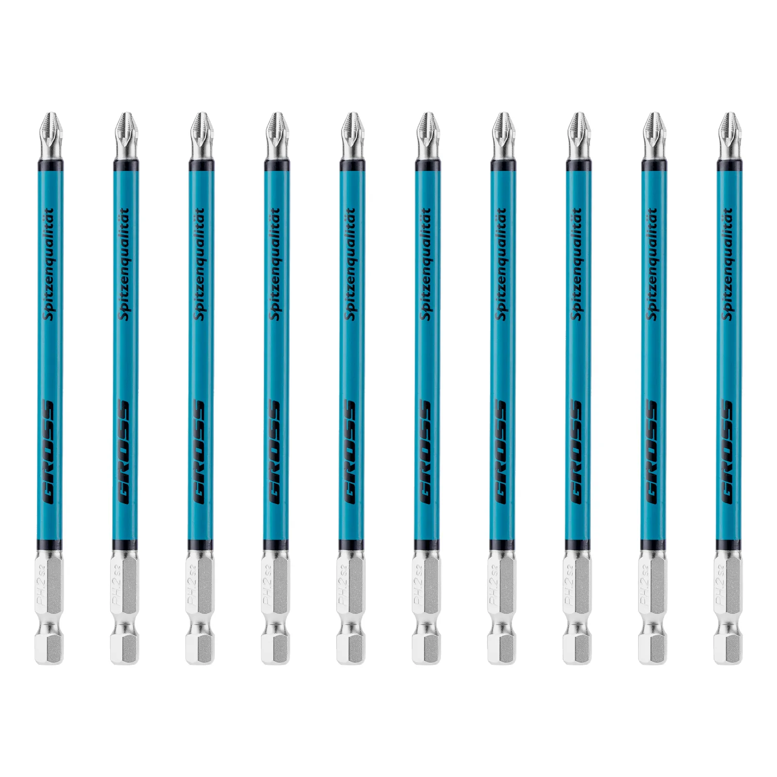 Бита PH2х127мм, сталь S2, кругл., 10шт. GROSS Gross 112002