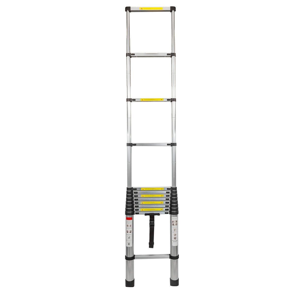 Лестница телескопическая алюм. бытовая 5.0м (13 ступ.) Forsage F-UP500