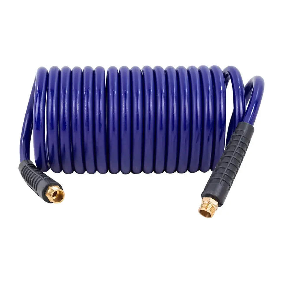 Шланг витой полиуретановый 6.5мм х 10мм х 5м с резьбовыми наконечниками 1/4" YATAFORCE YF-AHC-48A Шланг витой полиуретановый 6.5мм х 10мм х 5м с резьбовыми наконечниками 1/4" YATAFORCE YF-AHC-48A