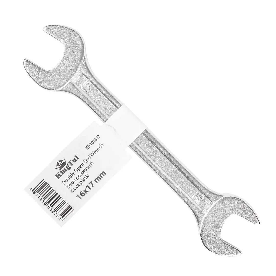 Ключ рожковый 16х17мм  KINGTUL KT-101617