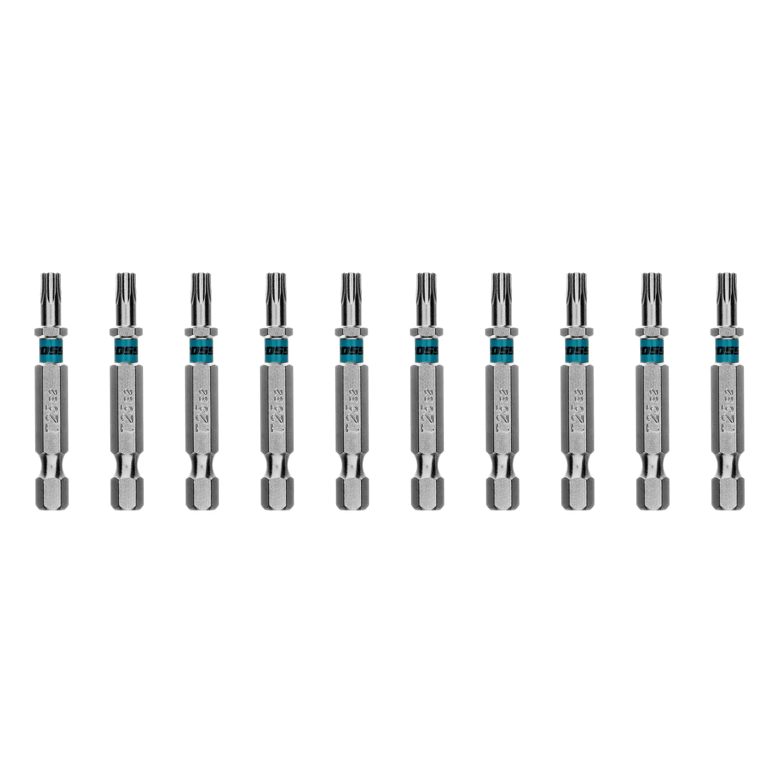 Бита Torx 25х50мм, сталь S2, шестигр., 10 шт. GROSS 114071