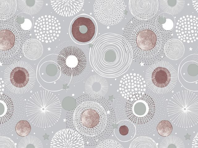 Клеенка столовая, нетканая основа с ПВХ покр., коллекция "DECO", 1 м.пог. (Отгружаем кратно 20м! плотность 220 (+/- 80) г / кв.м, флиз PERFECTO LINEA 11-165186