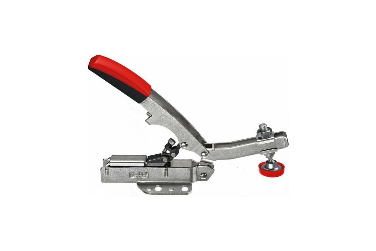 Зажим с коленчатым рычагом, 2.5 кН, с выдвигаемым упором на горизонтальном основании 35  ...BESSEY STC-IHH25