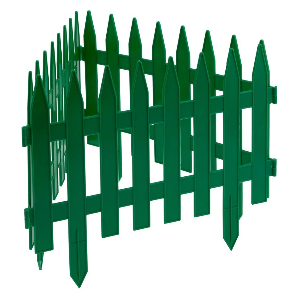 Забор декоративный "Рейка", 28х300 см, зеленый PALISAD PALISAD HOME 65005