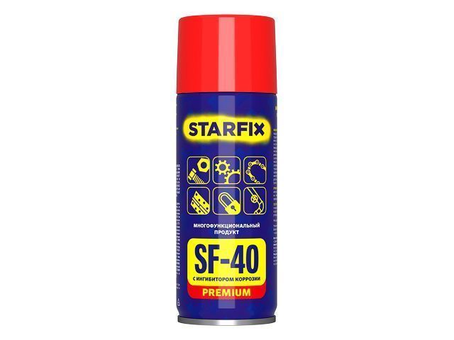 Многофункциональный продукт SF-40 premium аэрозоль 520 мл  STARFIX SM-68284-1