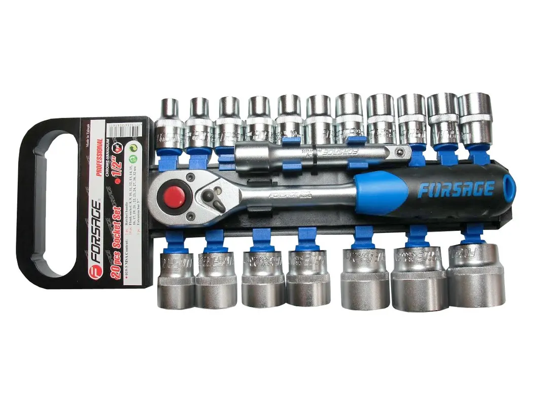 1/2" Набор инструмента 19пр. (8-32мм) Forsage F-019-5 MSA