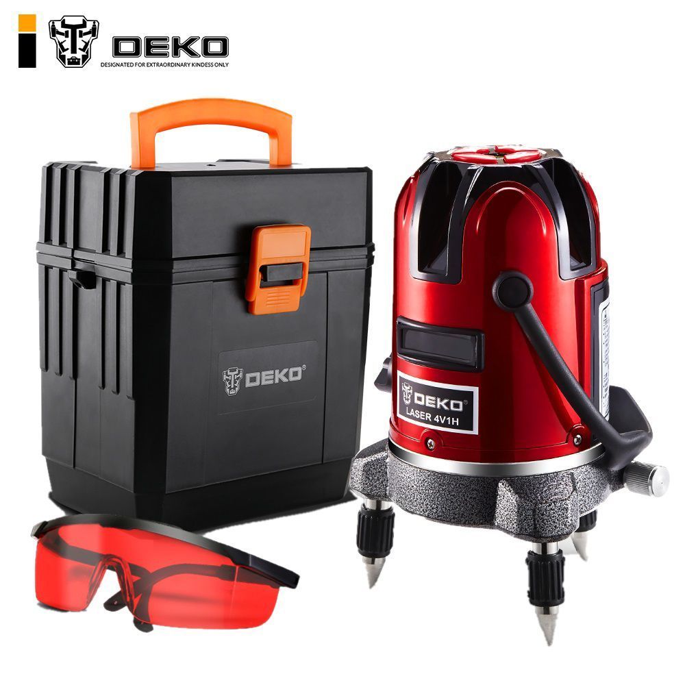 Уровень лазерный самовыравнивающийся DEKO LL57 SET 3Deko 065-0283