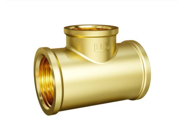 Тройник ред. 3/4" вн. х 1/2" вн. х 3/4" вн.,  LD LD.65.523.20x15x20