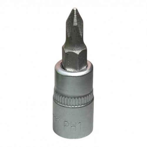 Головка 1/4" с насадкой крестовой PH1, длина 37 мм H-D HD-14PH0137