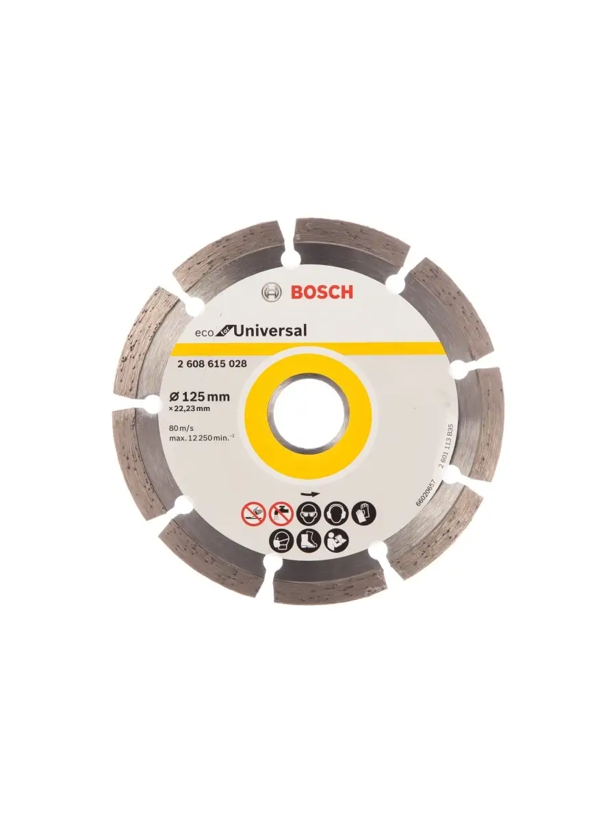Алмазный круг 125х22,23 мм ECO Universal  BOSCH 2.608.615.028