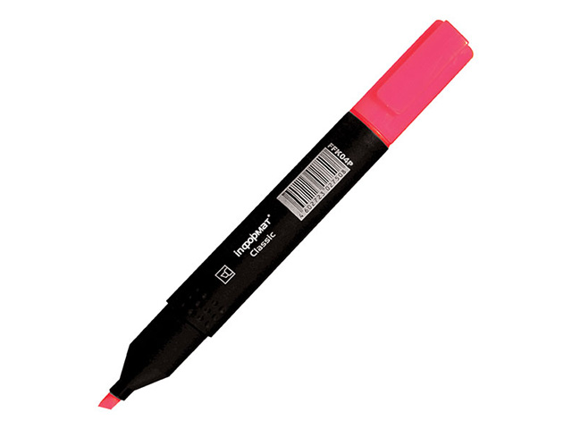 Маркер текстовый CLASSIC 1-5 мм розовый скошенный,  INФОРМАТ FFK04P