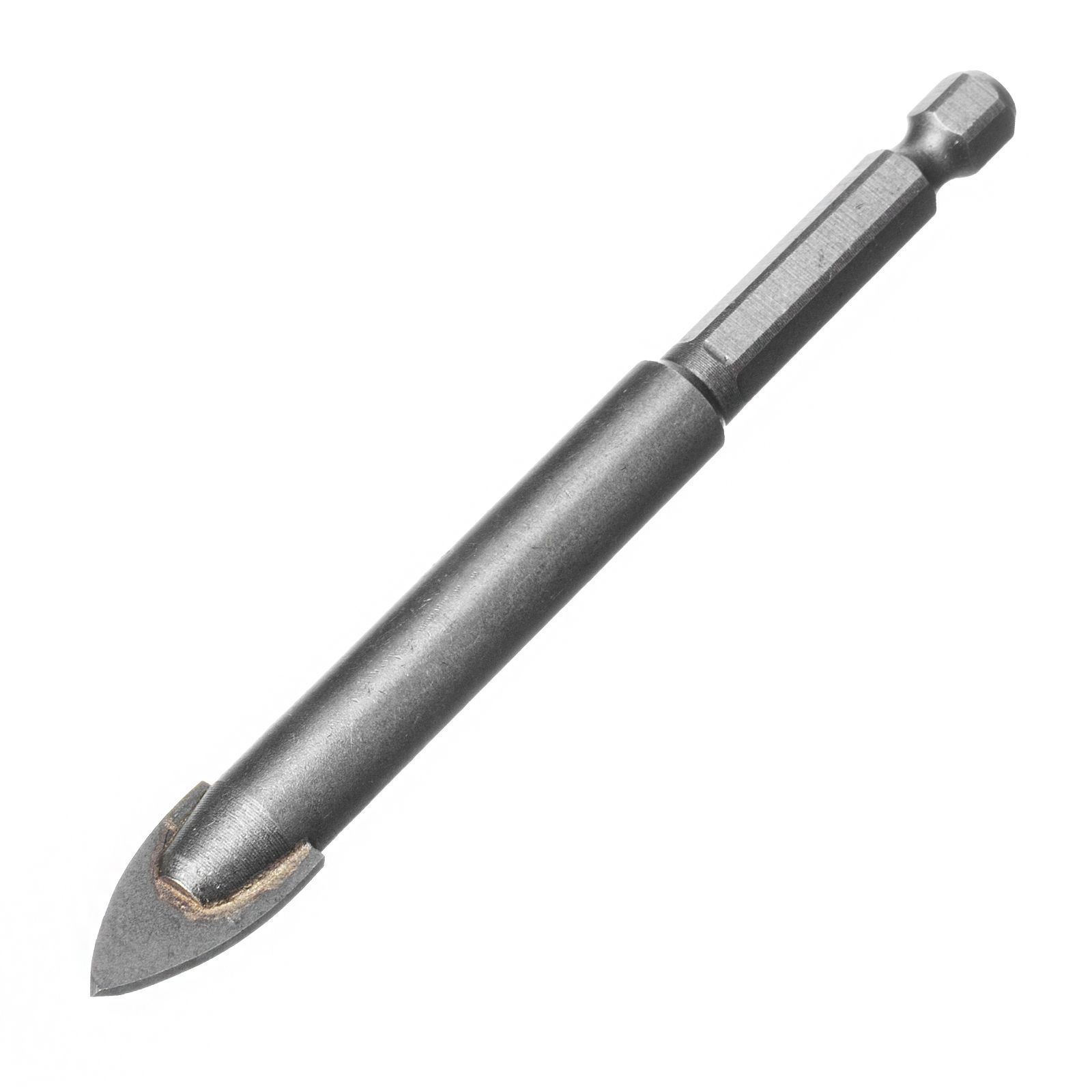 Сверло по керамической плитке и стеклу, 12 mm, 6-гр хвостовик Matrix 72839