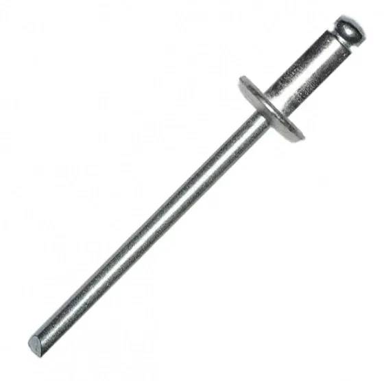 Заклепка вытяжная 6.4х10 мм сталь/сталь, цинк (2500 шт в коробе) STARFIX SM-46588-2500