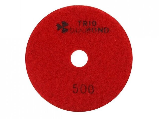 Алмазный гибкий шлифкруг "Черепашка" 100 № 500 (мокрая шл.) Trio-Diamond 340500