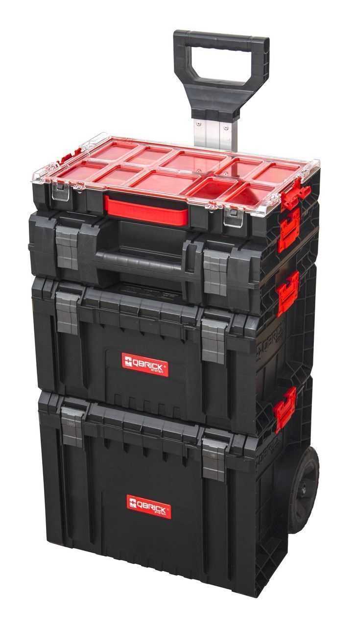 Набор ящиков для инструментов  System ONE Cart Basic Set 2.0 (черный)  ...QBRICK Z258025PG001