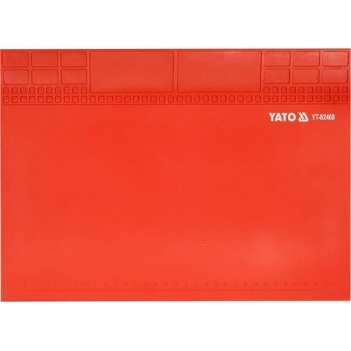 Силиконовый коврик для ремонта и пайки 35x25см, 74 отсека YATO YT-82468