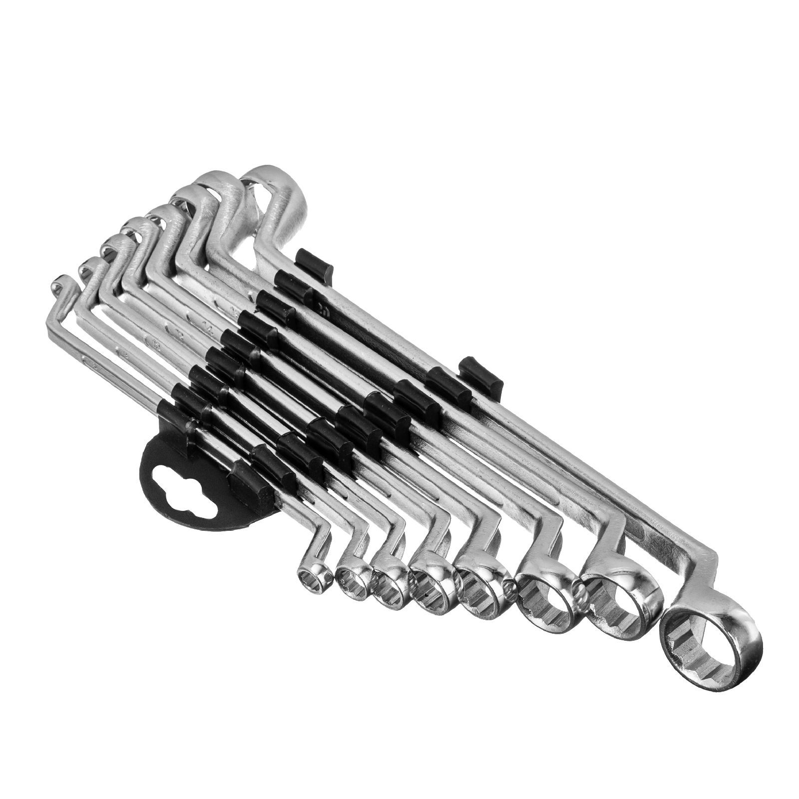 Набор ключей накидных, 6–22 mm, 8 шт., хромированные Sparta 153755