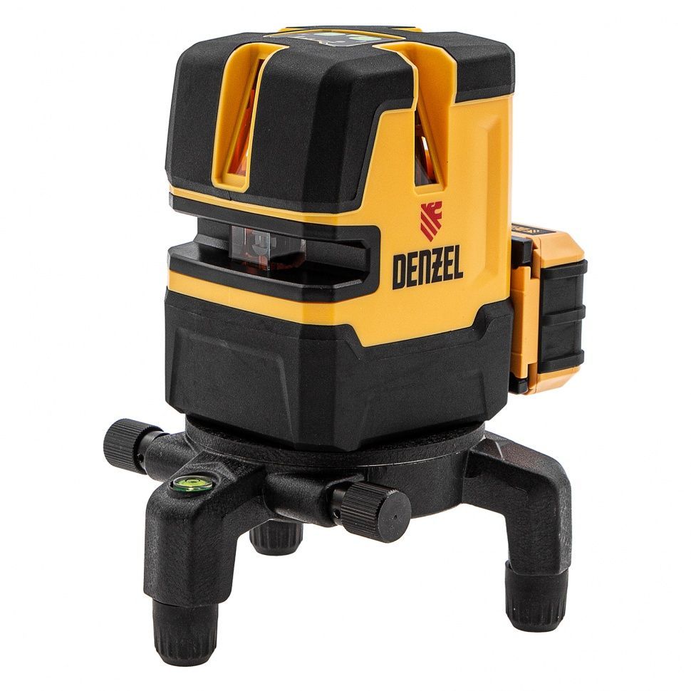 Лазерный уровень LX 06 Green, 30 м, 520 нм, акк. Li 5200 mAh, резьба 5/8"  ...DENZEL 35072