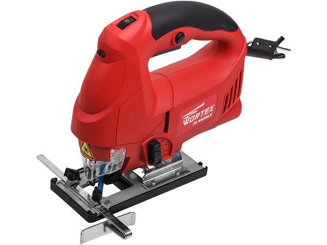 Лобзик электрический JS 6506 LE, 620 Вт, пропил до 65 мм, WORTEX JS6506LE0007