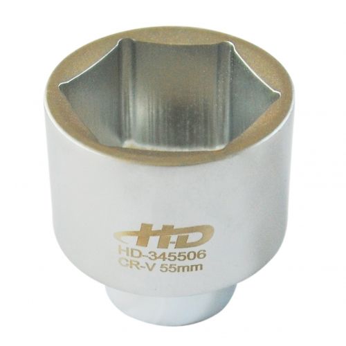 Головка торцевая 3/4" 6гр. 55мм L70мм CrV H-D HD-345506
