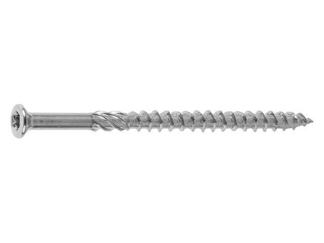 Саморез для террасной доски 5.0х80 mm, нерж. сталь (Aisi 410), TORX25 (50 шт в пласт. конт.) STARFIX SMP1-61317-50