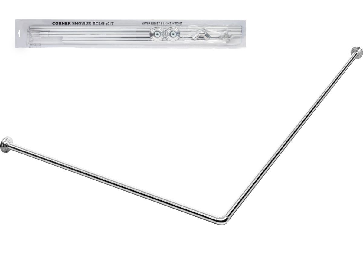 Карниз угловой алюминиевый 1,7x0,7 м, серебро PERFECTO LINEA 36-020105 Карниз угловой алюминиевый 1,7x0,7 м, серебро PERFECTO LINEA 36-020105