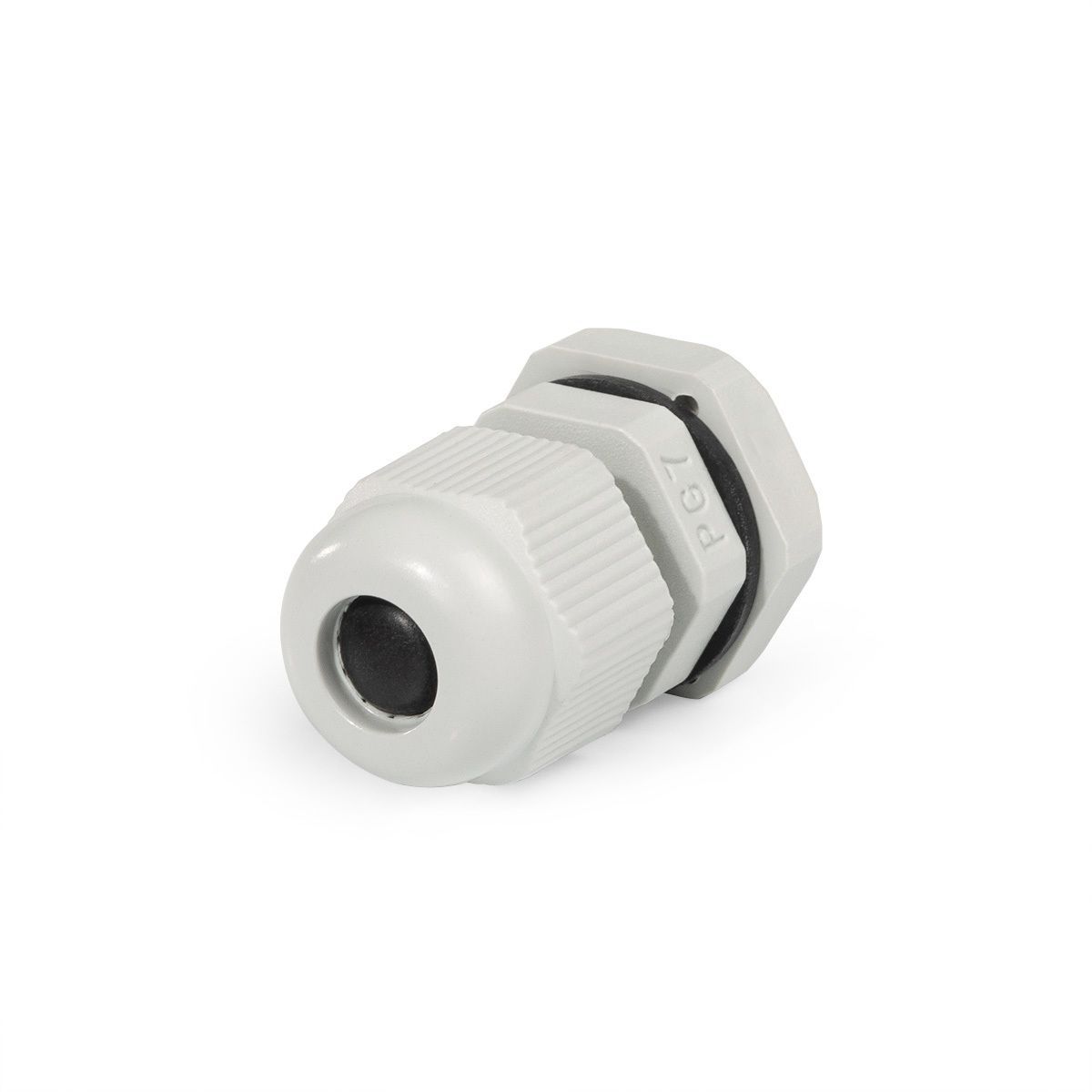 Ввод кабельный пластиковый PG 7 (3-6.5 мм) (сер)  Fortisflex 6442