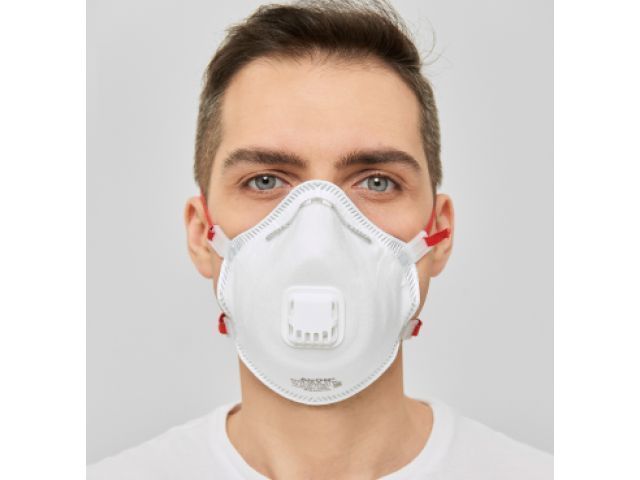 Респиратор (полумаска) SAVEX 313V формов. с клап. FFP3 (до 50 ПДК) (без инд. уп., без стикера) AirON S000000247