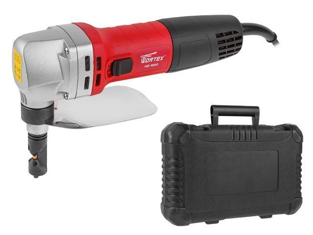 Ножницы высечные в короке (600 Вт, сталь до 1.6 mm) WORTEX NB1660M0018