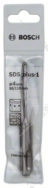 SDS-plus-1 бур  4x50x110 мм (1 шт),  BOSCH 2.608.680.257