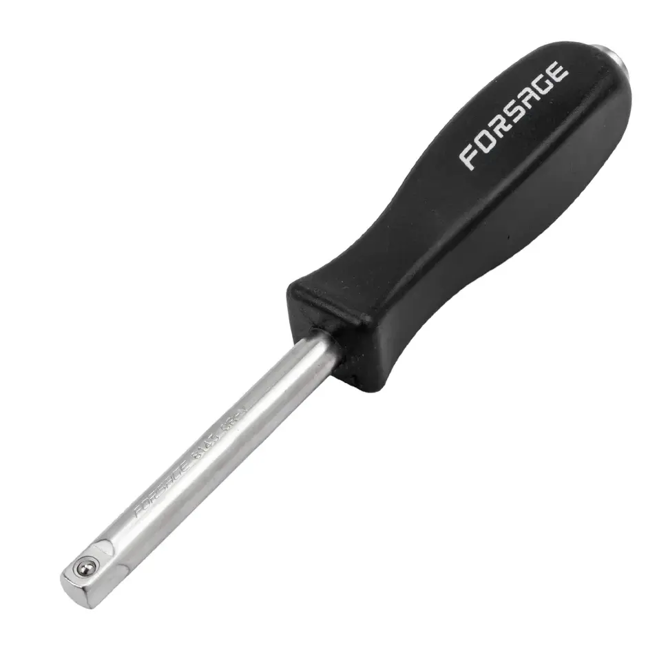 Удлинитель с рукояткой для головок 1/4"  Forsage F-8143BLK