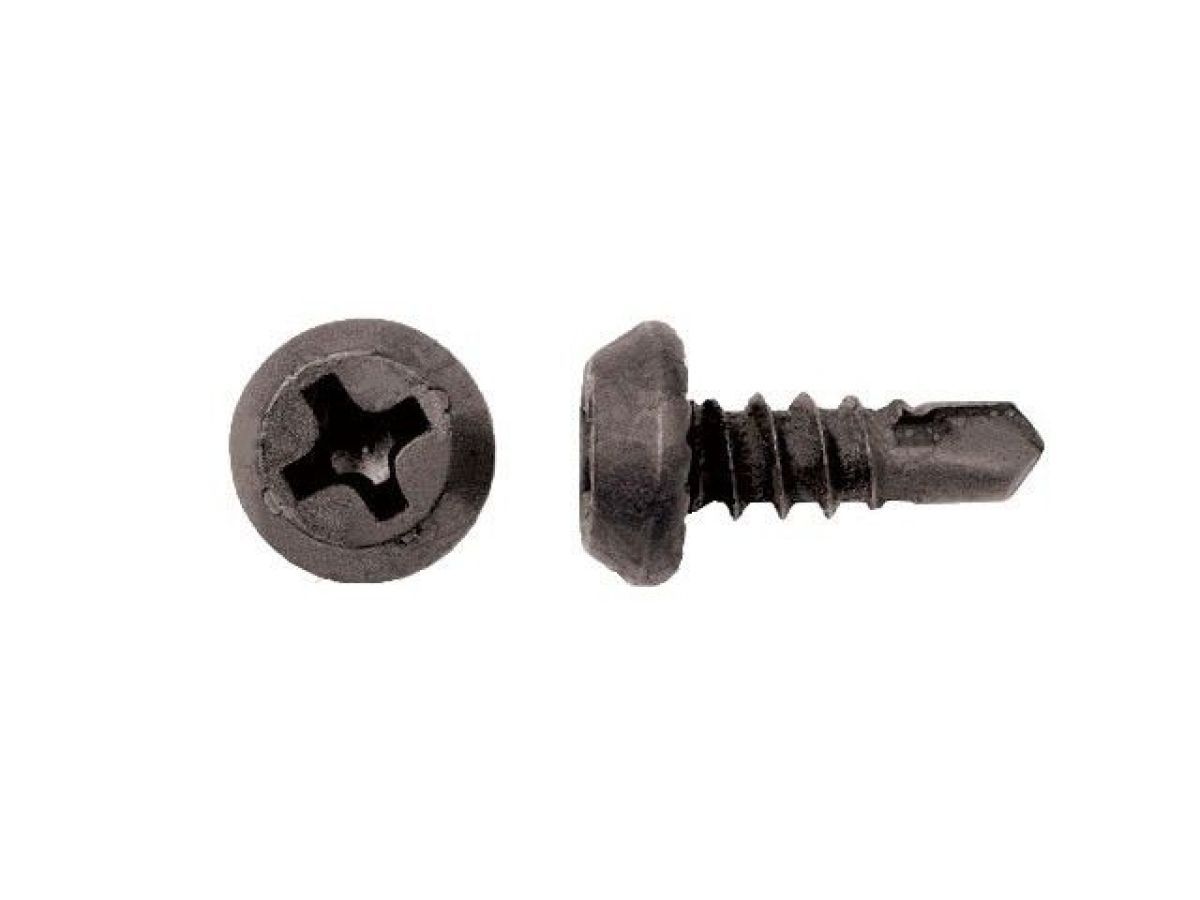 Саморез 3.5х9.5 mm для листового металла, фосфат, со сверлом (50 шт) STARFIX SMZ1-83827-50