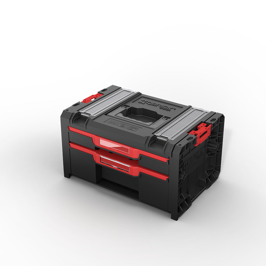 Ящик для инструментов System PRO Drawer 2 Toolbox 2.0 Profi Basic QBRICK SKRQPRODP2B2CZAPG001