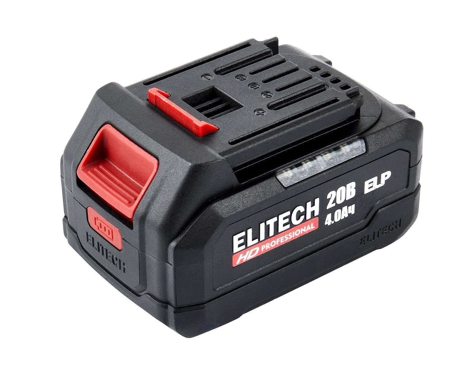 Аккумулятор 20V 4.0 Ah RCB 2040S (HD / 1 шт) (E0911.091.00) ELITECH 205871