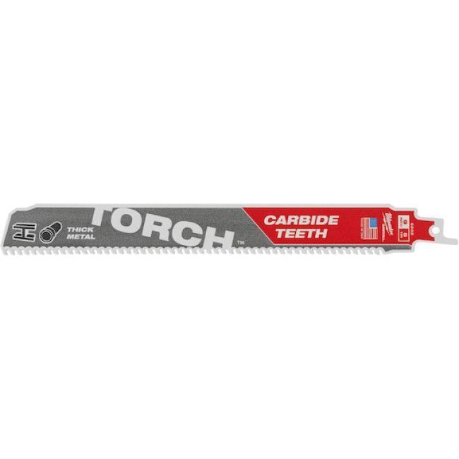 Полотно к сабельной пиле THE TORCH (5 шт / 230 мм / BIM / металл) MILWAUKEE 48475502