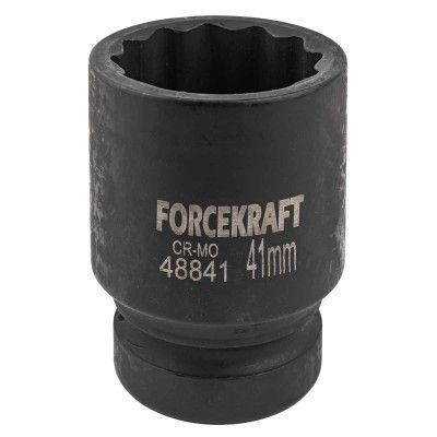 Головка ударная 1", 41мм (12гр.)  FORCEKRAFT FK-48841