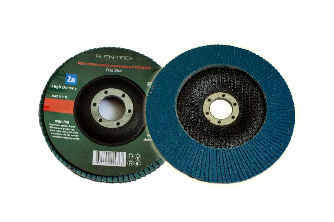 Круг лепестковый торцевой 150х22мм (P120) Rock FORCE RF-FD6120G
