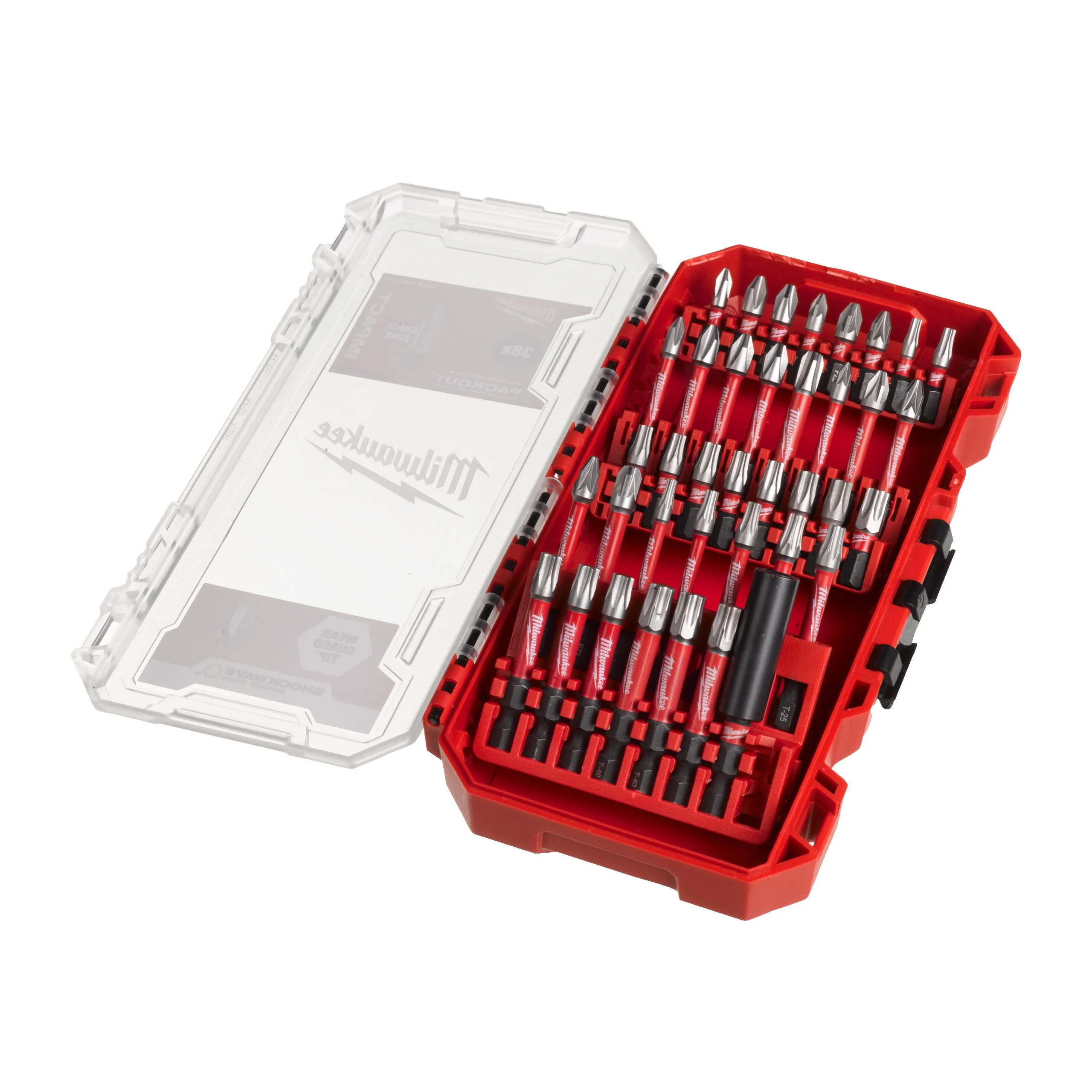 Набор бит (38 шт) Shockwave Impact Duty  Milwaukee 4932492009
