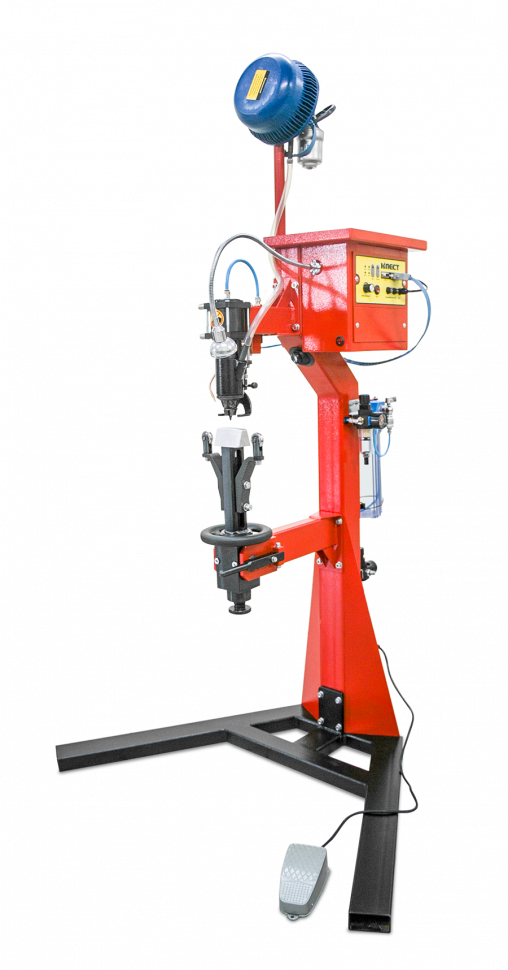 Клёст-М Электрический шиповальный полуавтомат (220В с пневматическим приводом для шипов Ø8мм)  ...Сибек АШ4.000 СБ