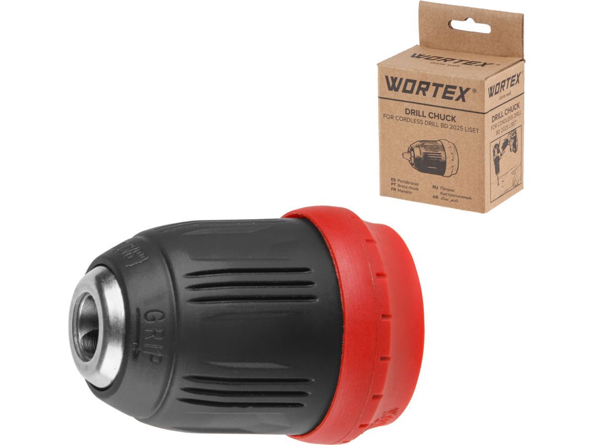 Патрон быстросъемный 10 мм в кор. для BD 2025 LiSET WORTEX 1325845