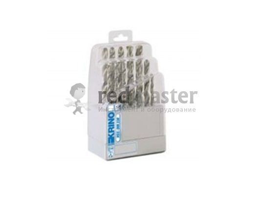 Набор сверл по металлу HSS+CO 2-8мм 6пр Krino 1155204