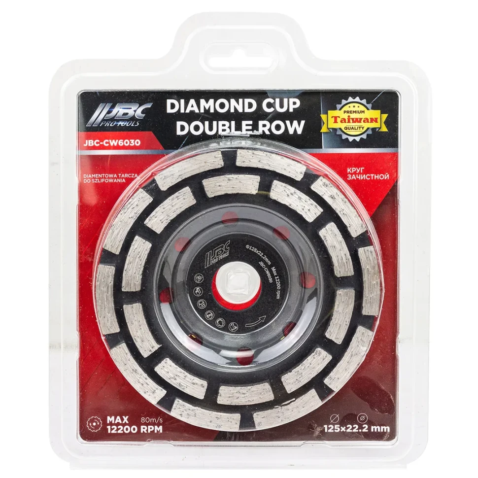 Круг зачистной 125*22,2мм  JBC JBC-CW6030