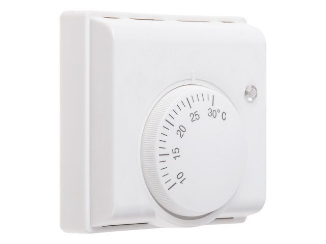Термостат для системы отопления (2 Вт, 10 А, от +10 до +30 С)  AV Engineering AVE115T