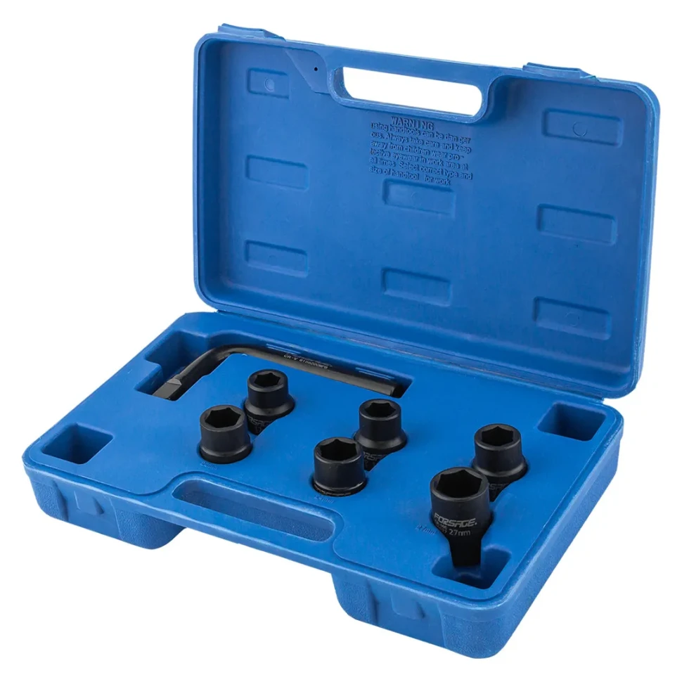 Набор инструментов 7пр. 3/4" (6гр.) Forsage F-6074-5MPB