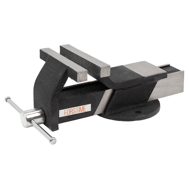 Тиски стальные с наковальней 6"-150мм FORSTIME FT-6540706