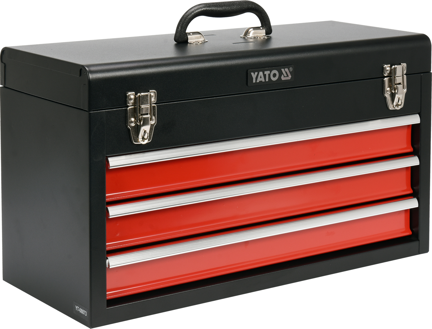 Ящик для инструмента металлический с 3 выдвижными полками  ...YATO YT-08873