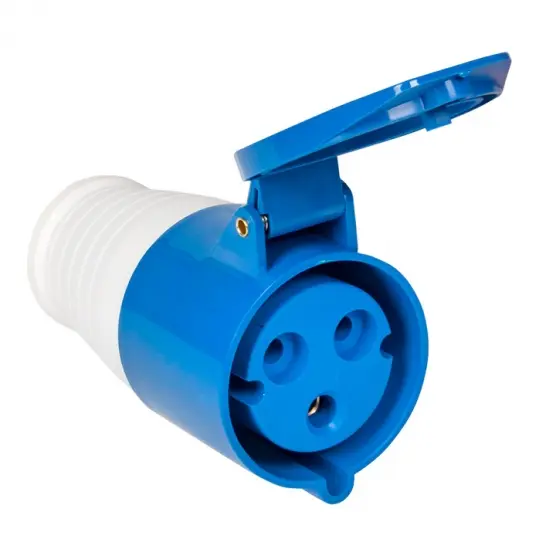 Розетка переносная 213 2Р+РЕ 16А 220В IP44 PROximaEKF ps-213-16-220